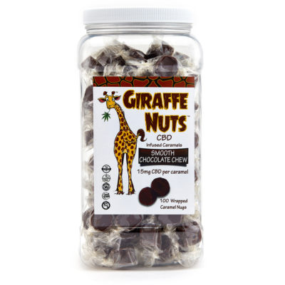 Smooth Chocolate Bulk Bin CBD, Giraffe Nuts