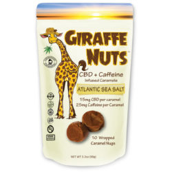 Sea Salt + Caffeine Giraffe Nuts CBD